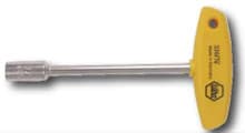 T-Handle Nut Driver, 1/4 x 6.0", Wiha 33659