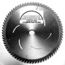 Horizontal Panel Saw Blade, 450mm Dia, 72T, .173 Kerf, 80mm Arbor, World's Best 37253