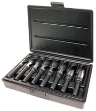 8pc Silver & Deming Drill Set, 9/16-1" by 16ths, Premium Grade HSS, Triumph 090598