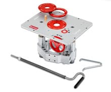 Prl-V2 Precision Router Lift - For Milwaukee 5625 
Standard Plate - 9-1/4 X 11-3/4 , Woodpeckers 710-PRL-V2-414