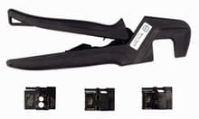 4pc PortaCrimp Die Set for Data Com Telco, Wiha 43192